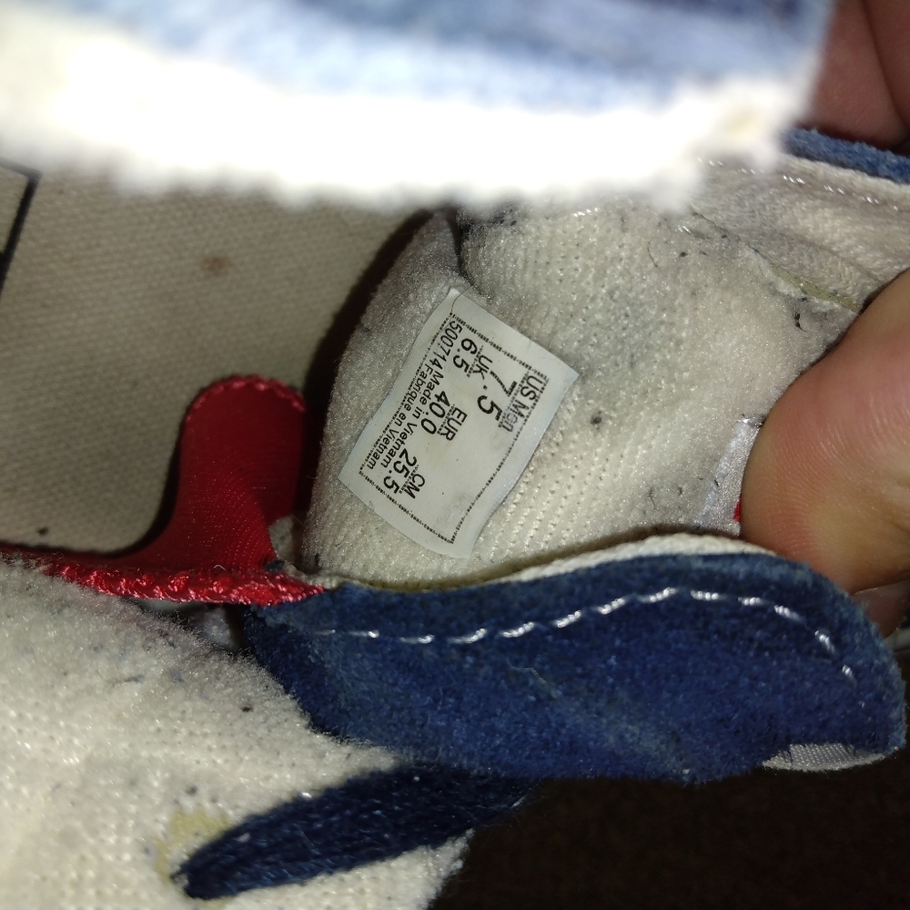 Vans men's size 7.5